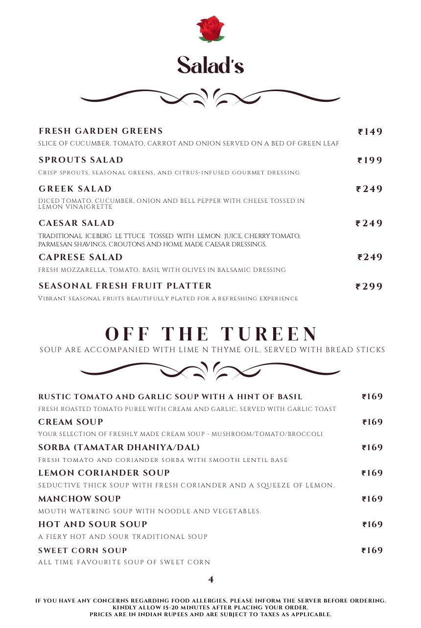 Menu Page 5